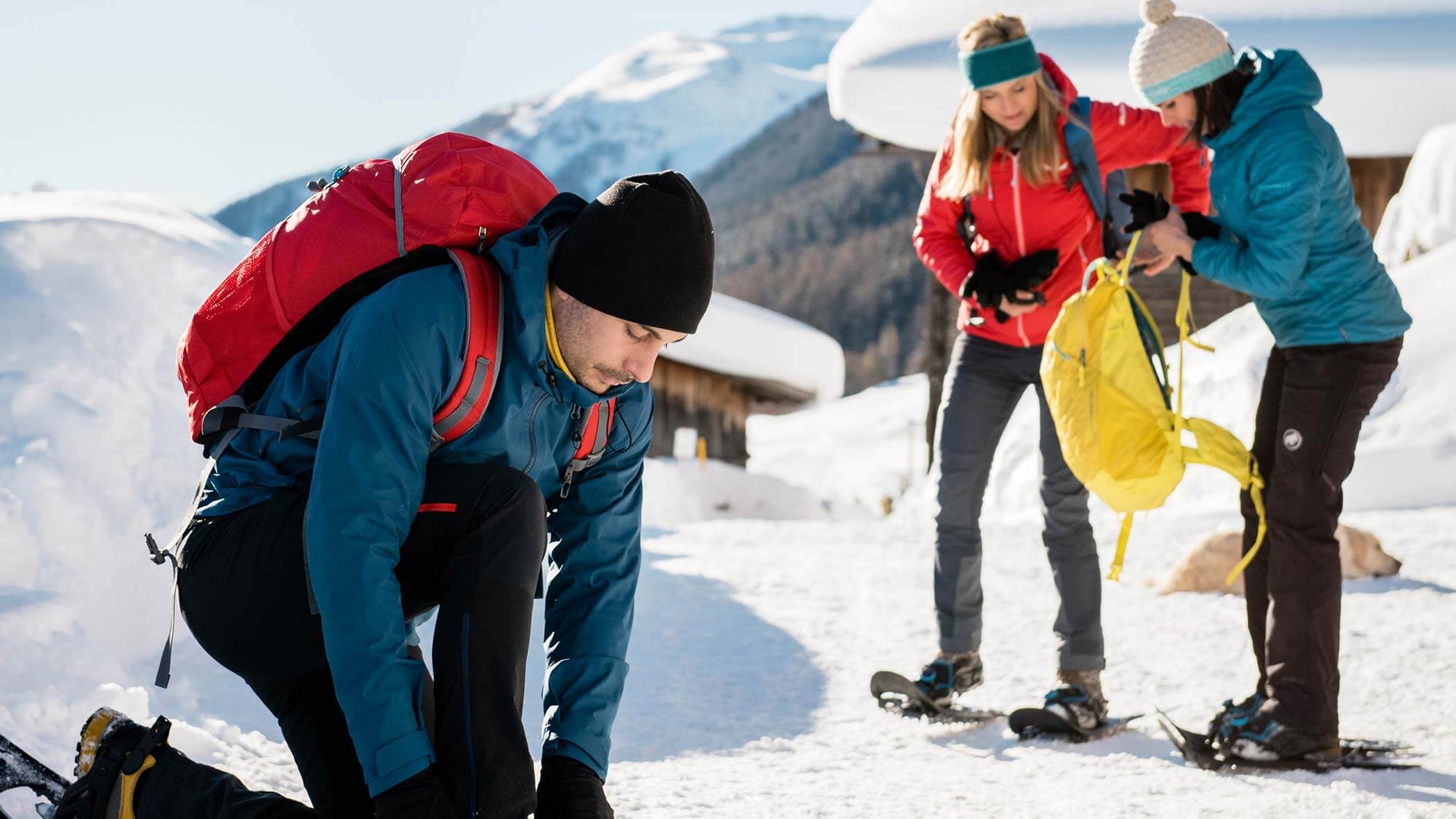 Escursion invernali a Riva di Tures