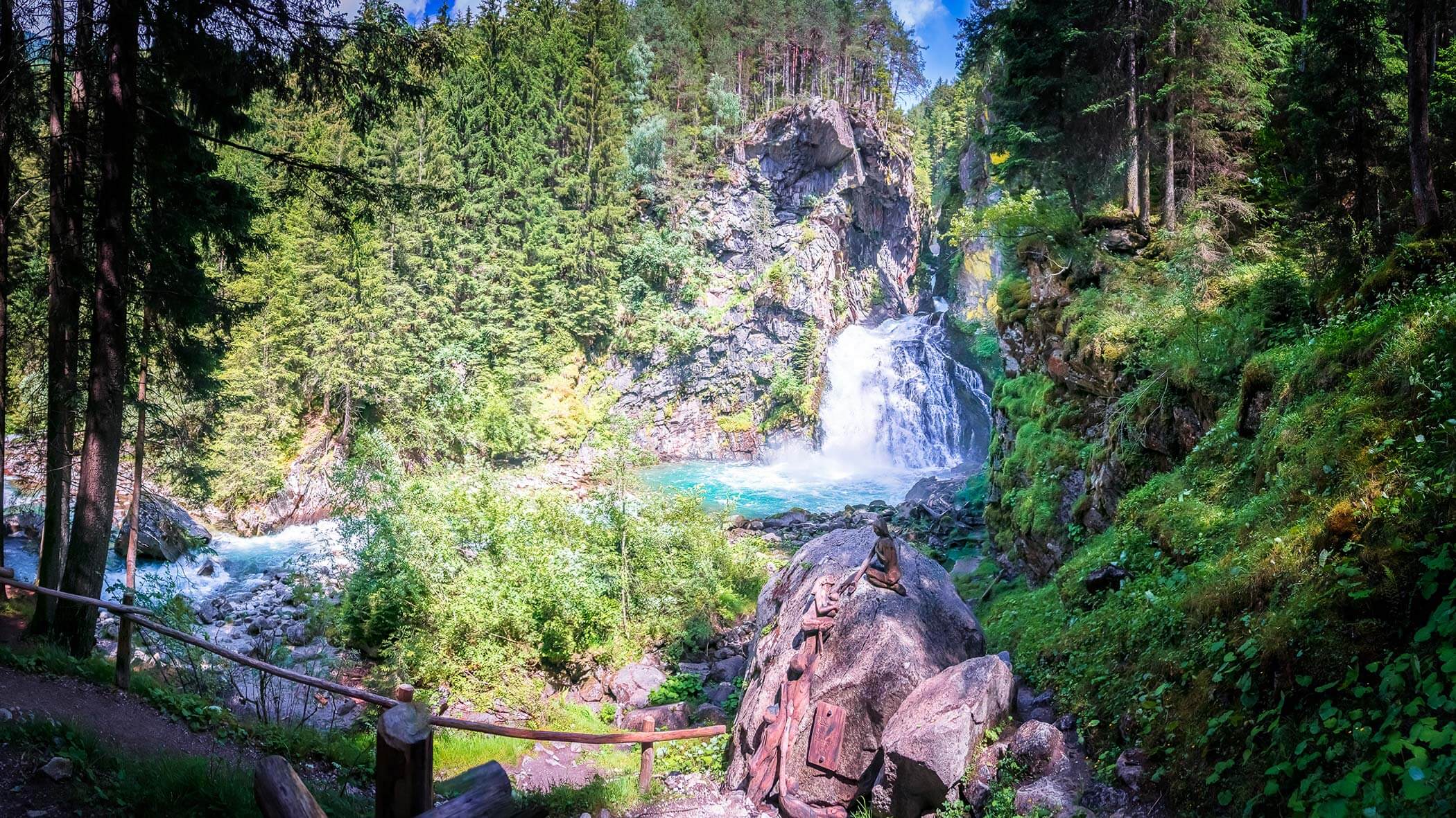 Sentiero di San Francesco - Cascate di Riva di Tures