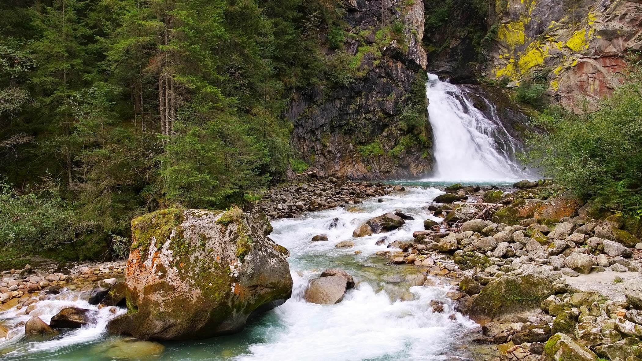 L'acqua dei ghiacciai